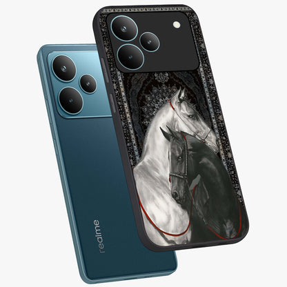 Majestic Ride Legacy Glass Case displayed in angled mockup highlighting sleek vehicle design with bold racing aesthetic.