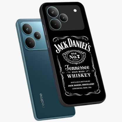 Vintage Whiskey Heritage Glass Case displayed in angled mockup highlighting retro beverage themed design with heritage aesthetic.