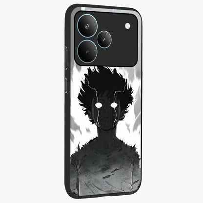 Awakened Inner Rage Glass Case upright view showcasing dramatic artwork with strong expressive aesthetic.