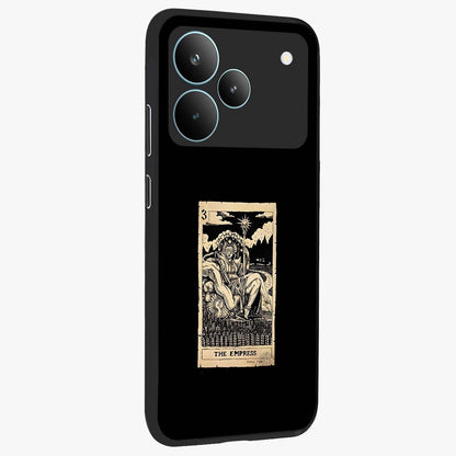 The Empress Glass Case upright view showcasing powerful empress themed artwork with luxurious artistic theme.