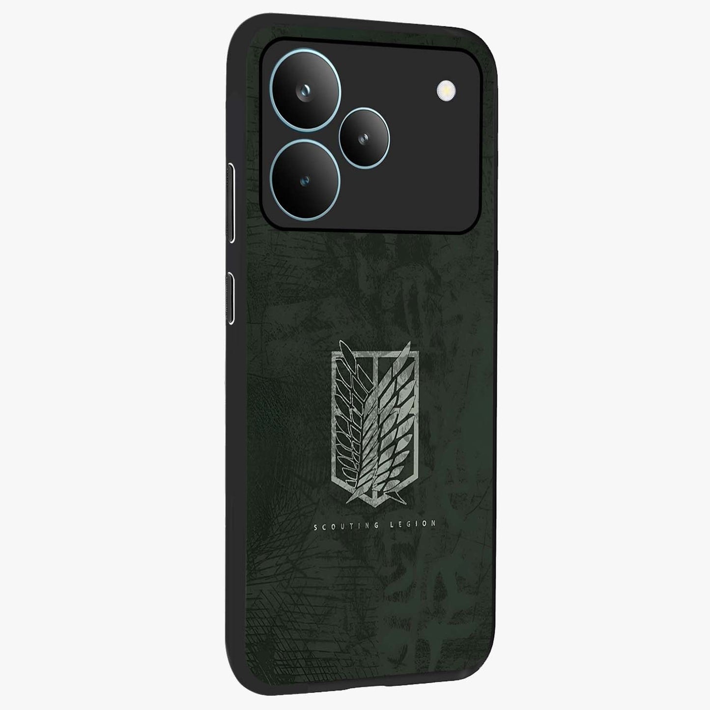 Wings Of Freedom Glass Case upright view showcasing powerful wings artwork with freedom themed design.