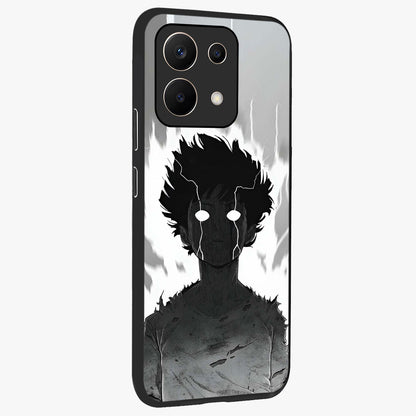 Awakened Inner Rage Glass Case upright view showcasing dramatic artwork with strong expressive aesthetic.
