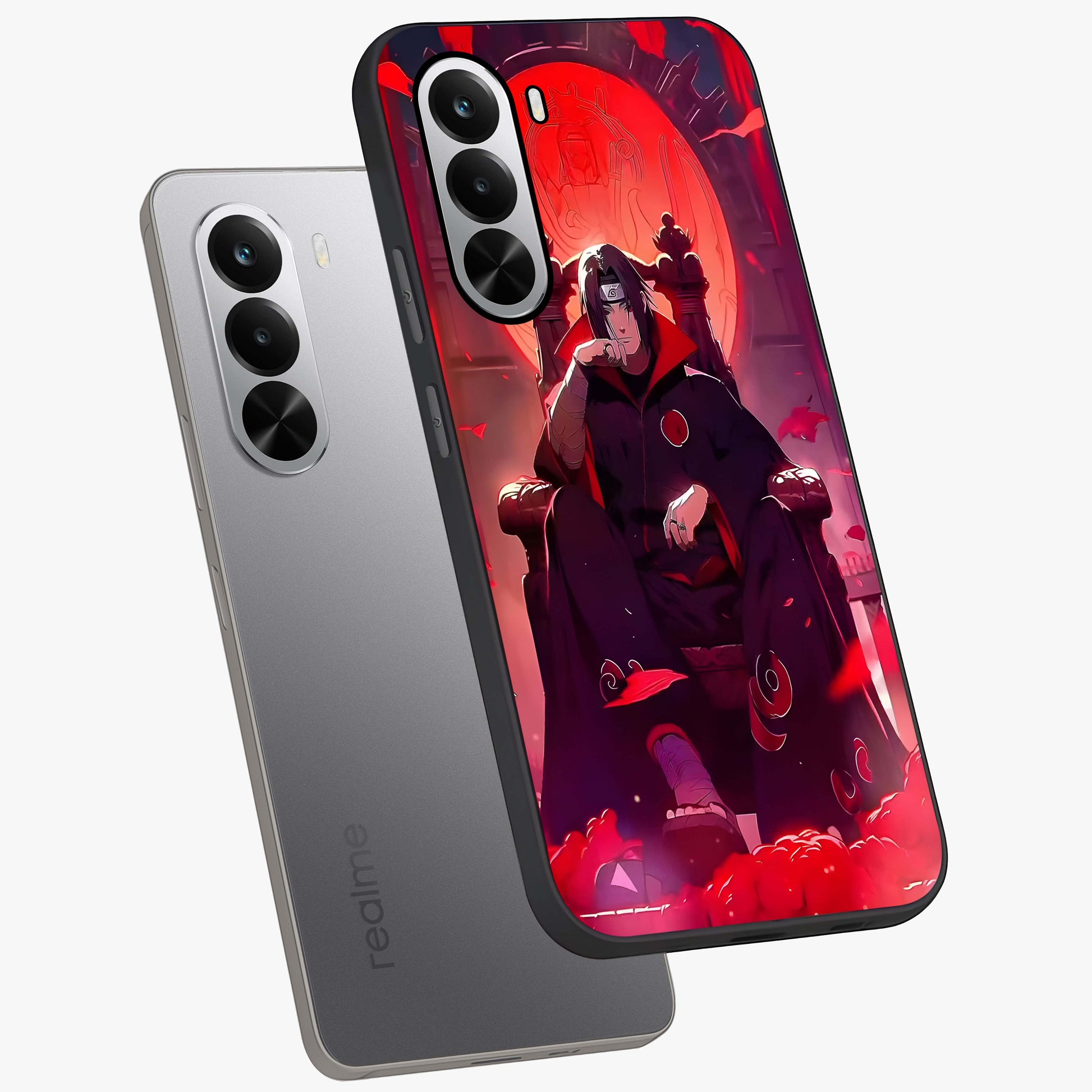 Blood Moon Sovereign Glass Case displayed in angled mockup highlighting dark celestial moon design and dramatic theme.
