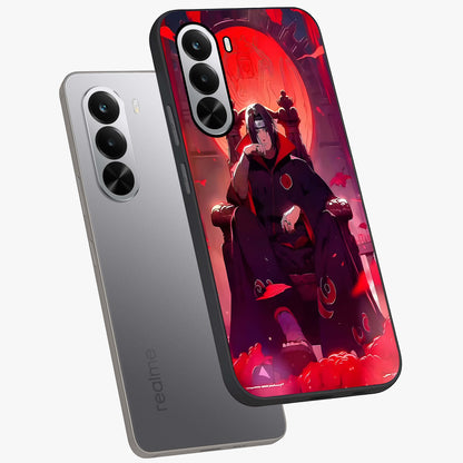 Blood Moon Sovereign Glass Case displayed in angled mockup highlighting dark celestial moon design and dramatic theme.