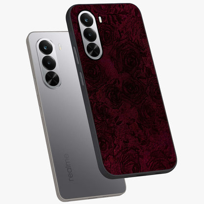Crimson Fade Flow Glass Case displayed in angled mockup highlighting smooth gradient design with modern aesthetic style.