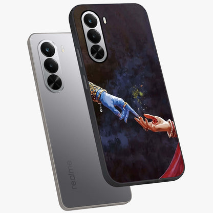 Divine Touch Eternal Glass Case displayed in angled mockup highlighting elegant divine inspired design with calm aesthetic style.