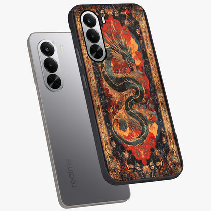 Inferno Dragon Soul Glass Case displayed in angled mockup highlighting powerful dragon illustration with inferno aesthetic.