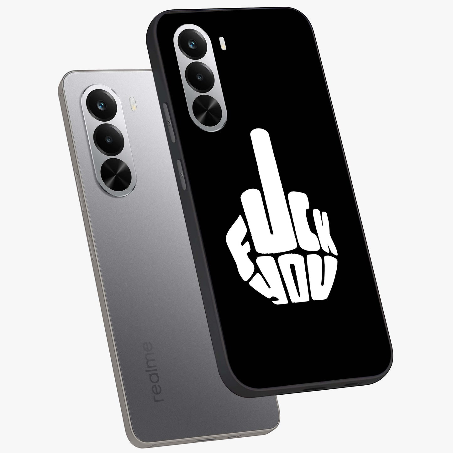 Rebel Mode On Glass Case displayed in angled mockup highlighting edgy text design with modern street aesthetic.