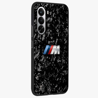 Carbon Speed Mark Glass Case upright view showcasing modern carbon speed graphic with bold automotive theme.