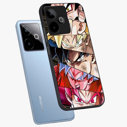 Anime Character Glass Case displayed in angled mockup highlighting colorful anime character illustration.