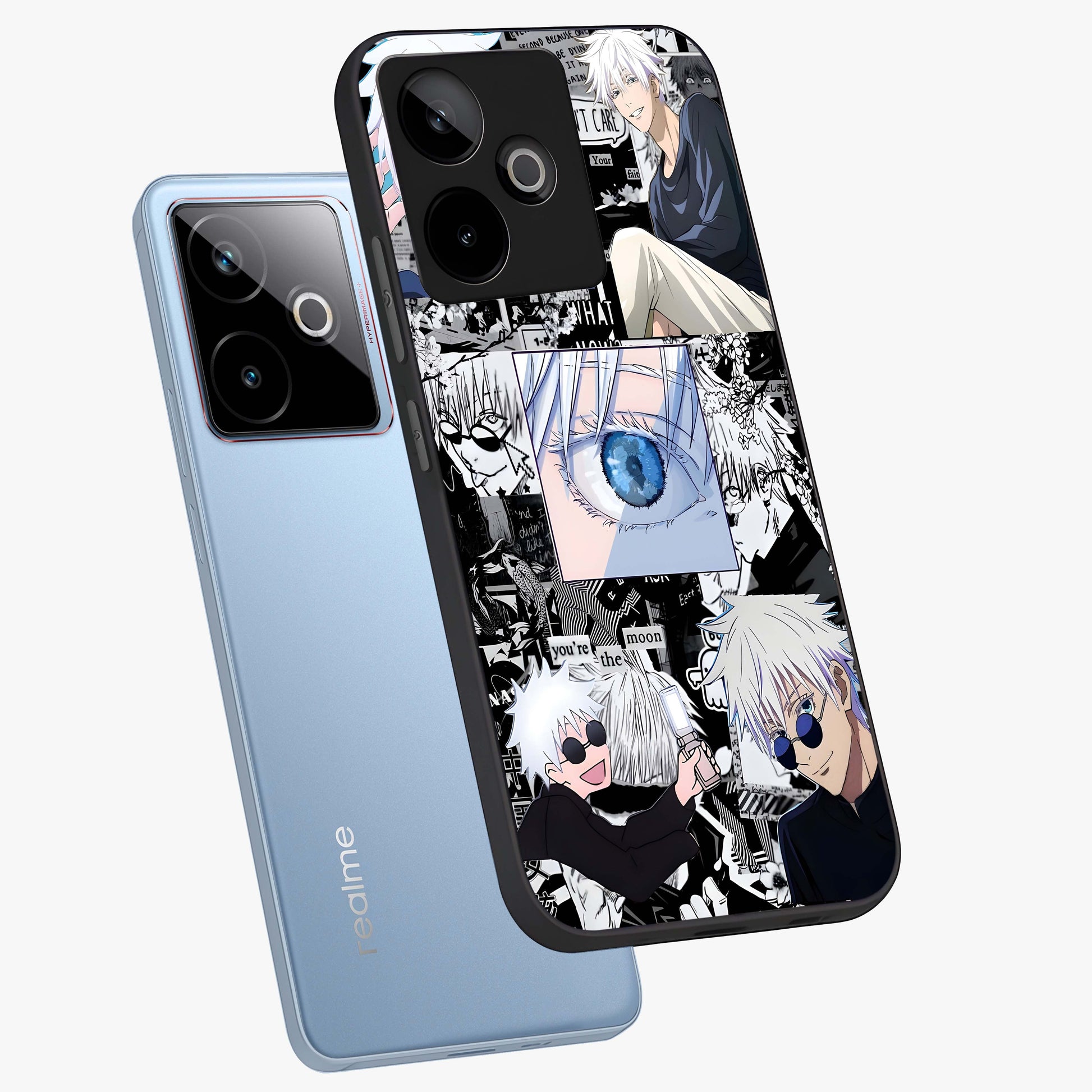 Infinity Sorcerer Chaos Glass Case displayed in angled mockup highlighting powerful magical design with fantasy aesthetic style.