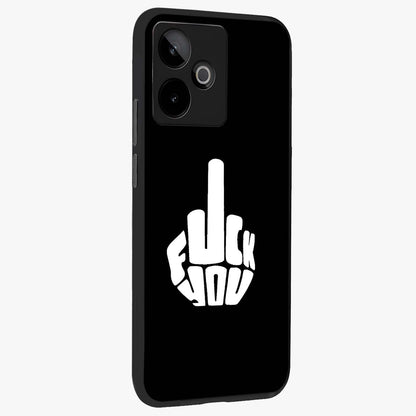 Rebel Mode On Glass Case upright view showcasing striking statement artwork with bold rebellious theme.