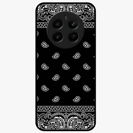 Retro Rebel Threads Glass Case showing flat back view with vintage street style artwork and glossy glass finish.