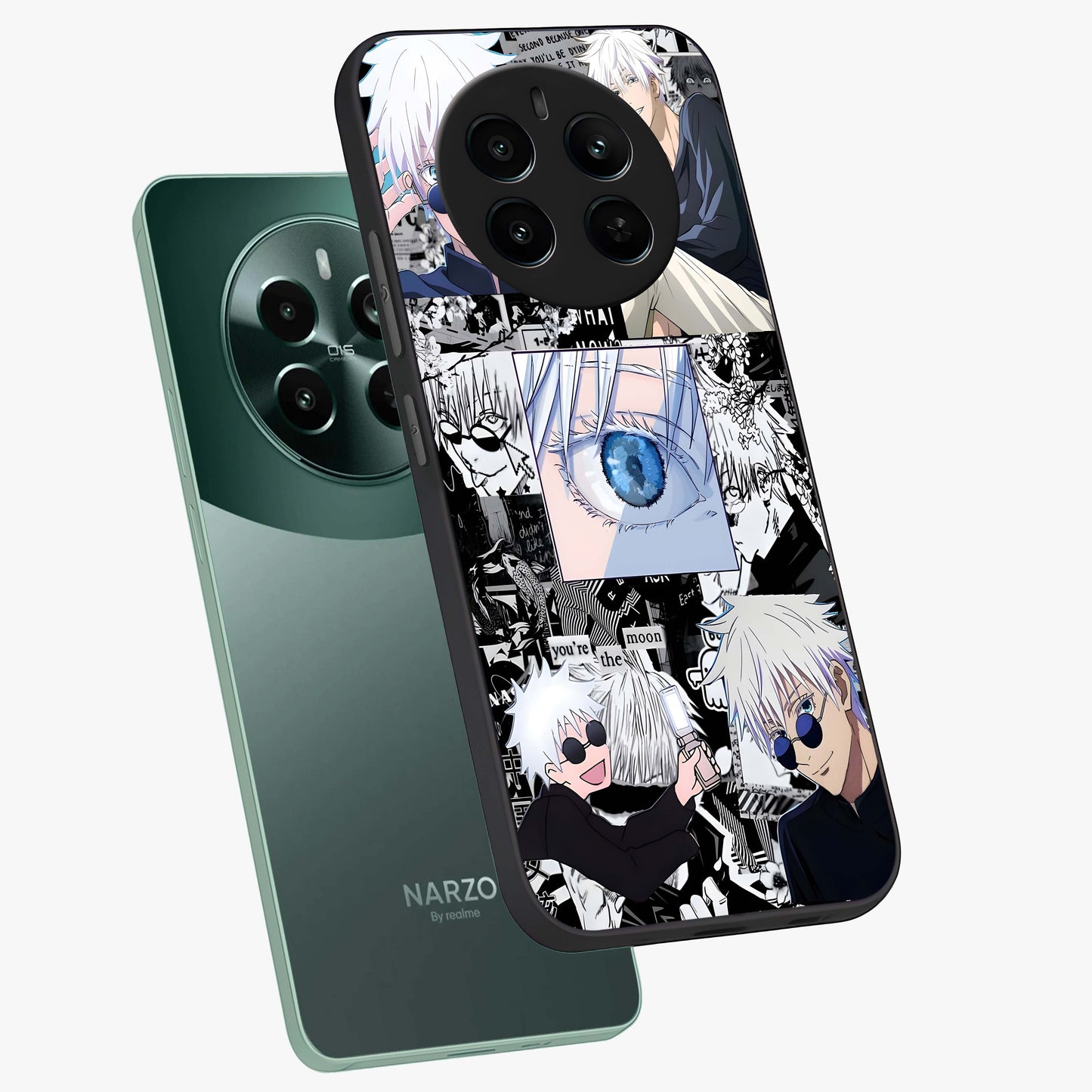 Infinity Sorcerer Chaos Glass Case displayed in angled mockup highlighting powerful magical design with fantasy aesthetic style.