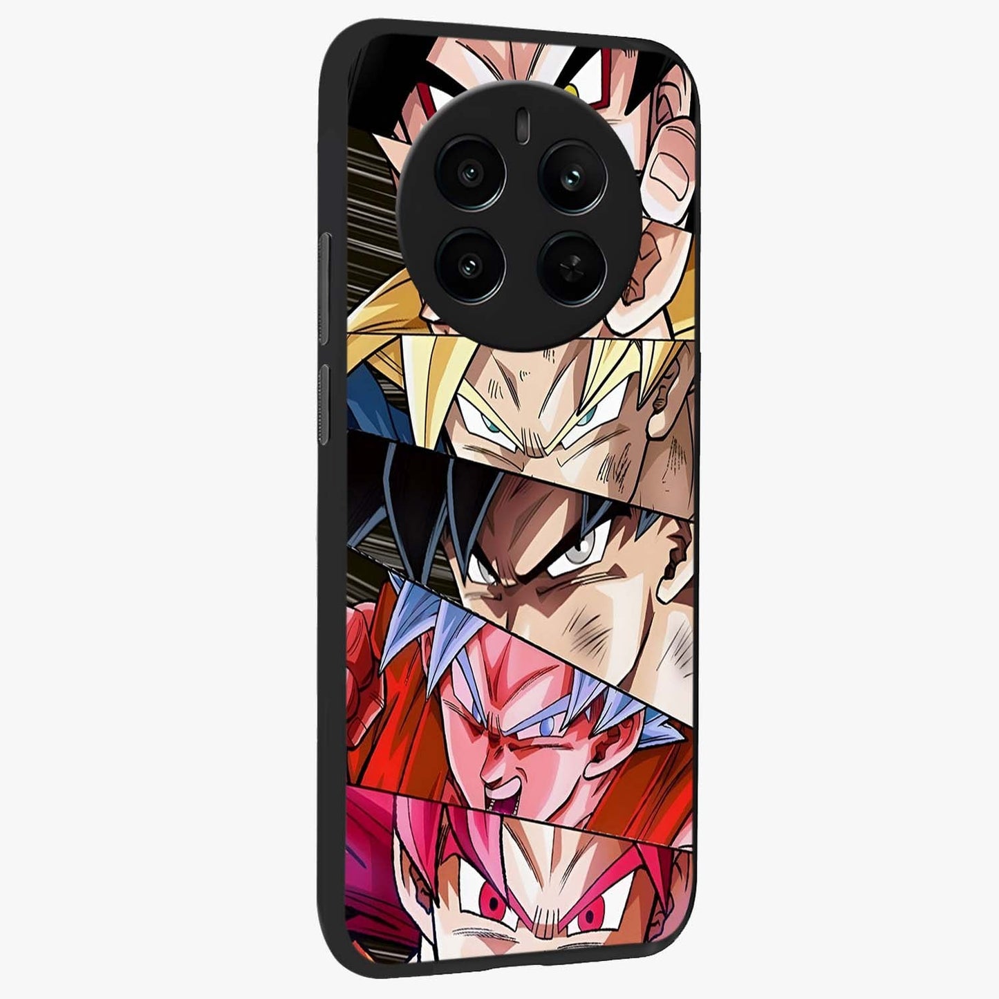 Anime Character Glass Case upright view showcasing expressive anime artwork with bold graphic style.