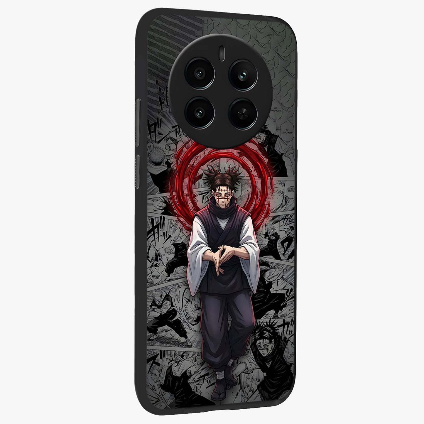Cursed Ritual Ascension Glass Case upright view showcasing powerful ascension artwork with dark fantasy theme.