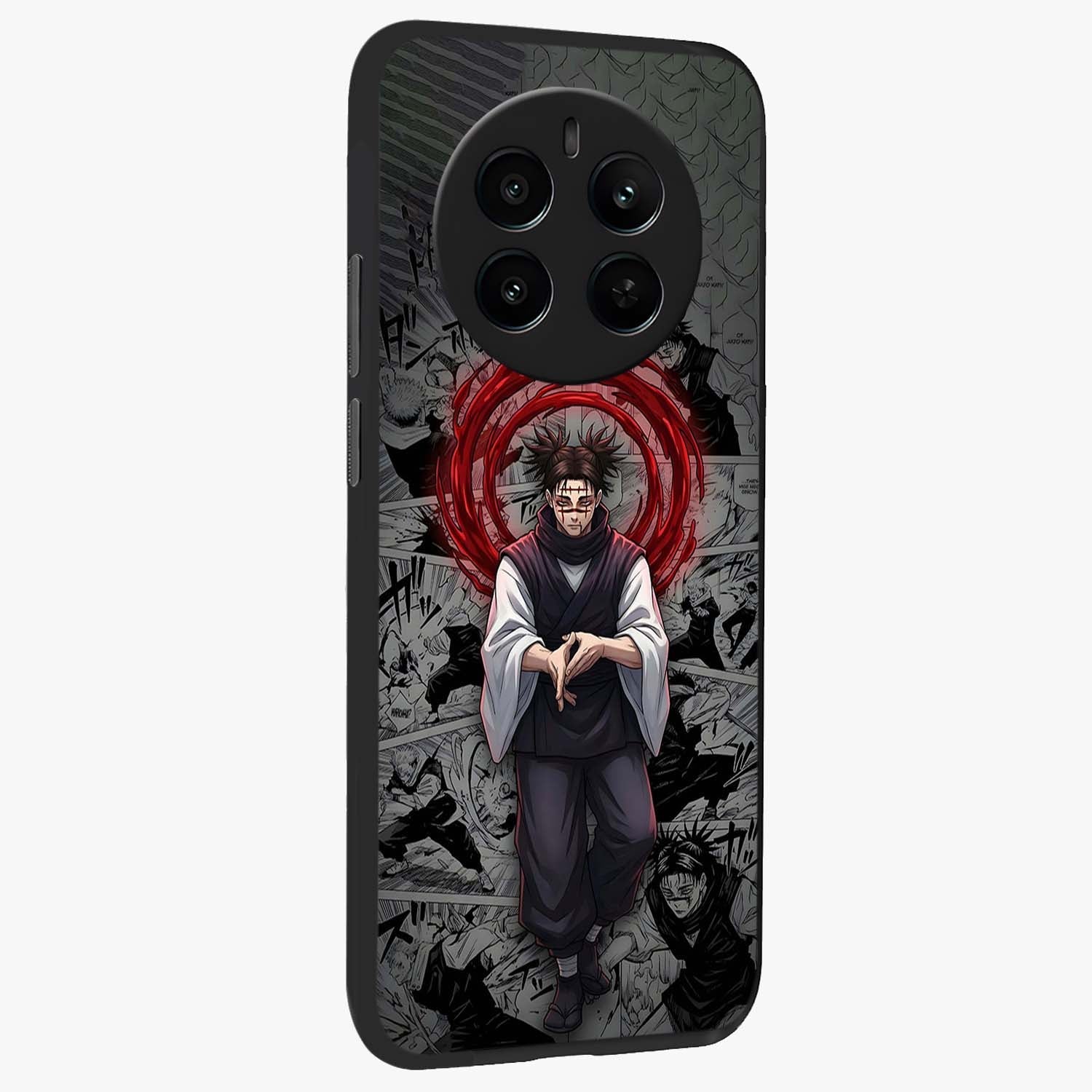 Cursed Ritual Ascension Glass Case upright view showcasing powerful ascension artwork with dark fantasy theme.