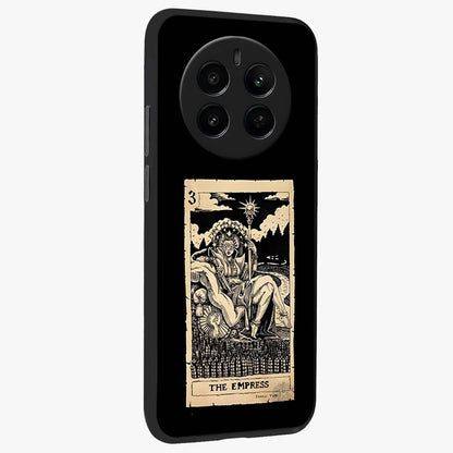 The Empress Glass Case upright view showcasing powerful empress themed artwork with luxurious artistic theme.