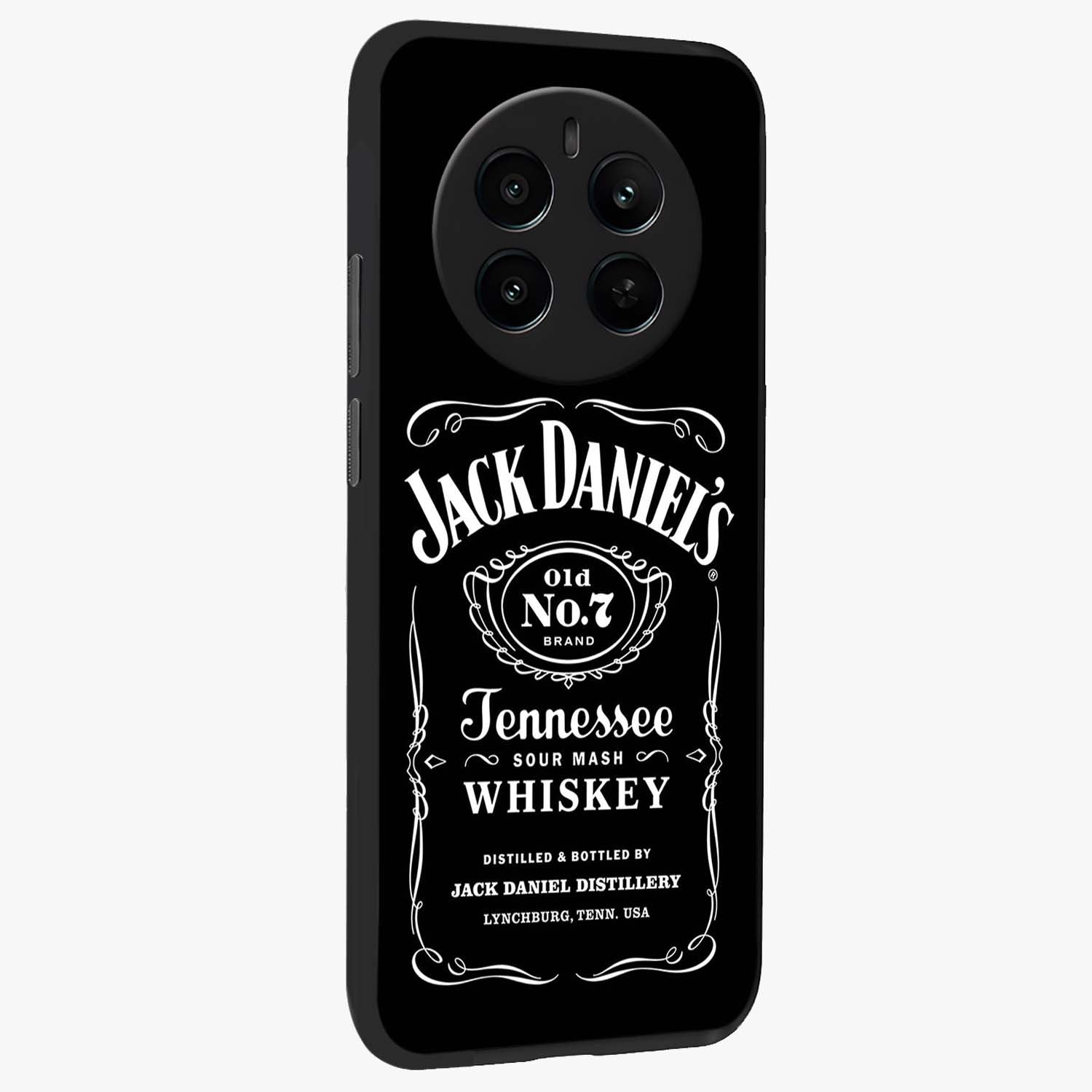 Vintage Whiskey Heritage Glass Case upright view showcasing stylish vintage whiskey artwork with timeless bar culture theme.