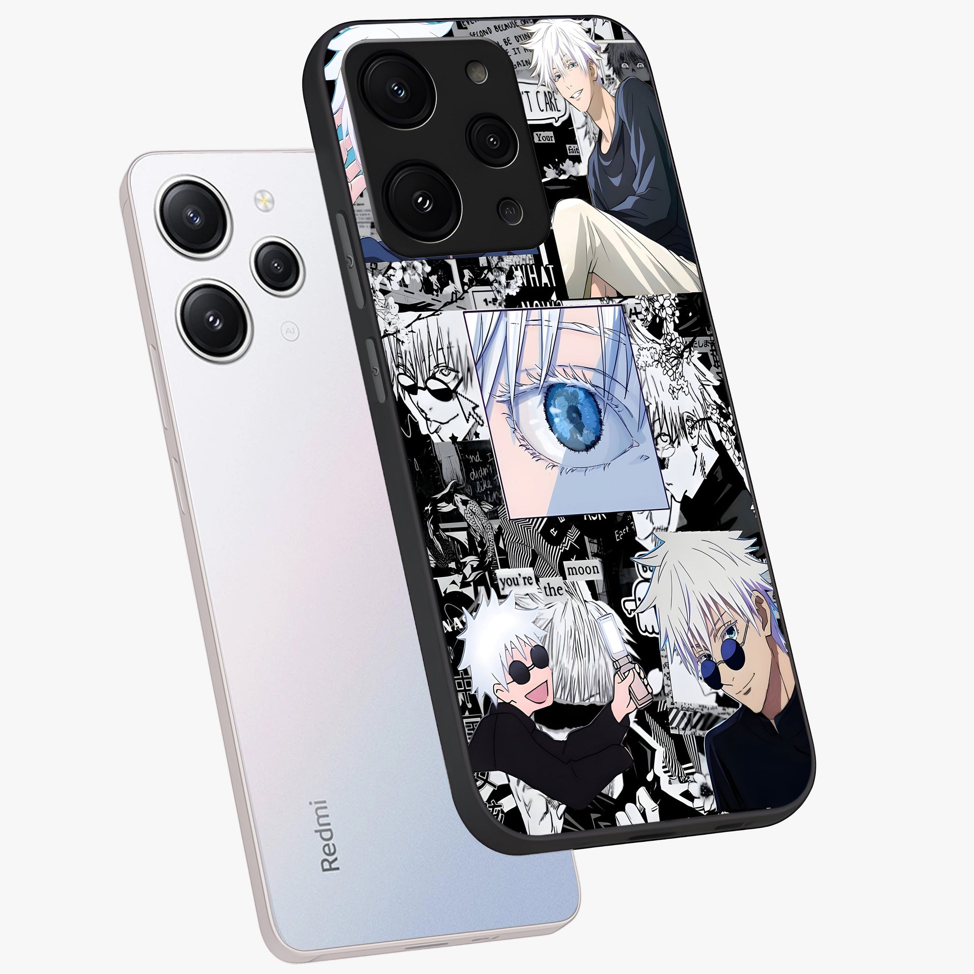 Infinity Sorcerer Chaos Glass Case displayed in angled mockup highlighting powerful magical design with fantasy aesthetic style.