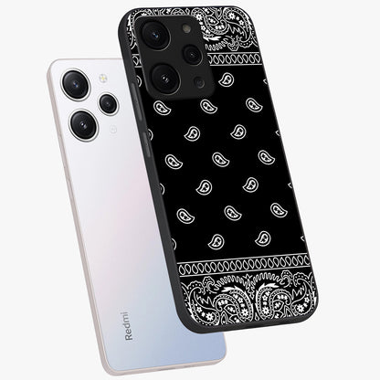 Retro Rebel Threads Glass Case displayed in angled mockup highlighting retro inspired graphic design with rebellious aesthetic.