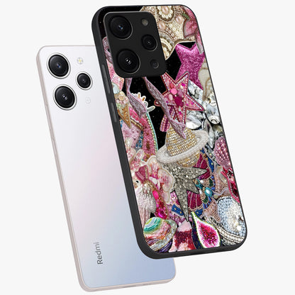 Starlit Jewel Dream Glass Case displayed in angled mockup highlighting glowing celestial jewel design with dreamy aesthetic.