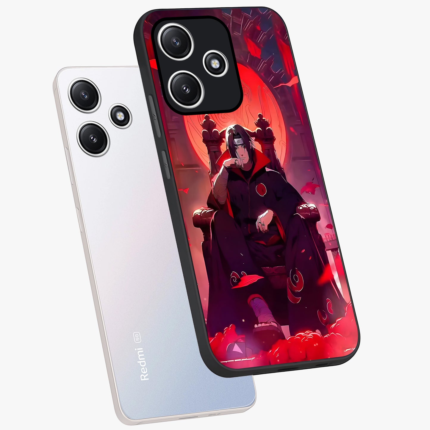 Blood Moon Sovereign Glass Case displayed in angled mockup highlighting dark celestial moon design and dramatic theme.