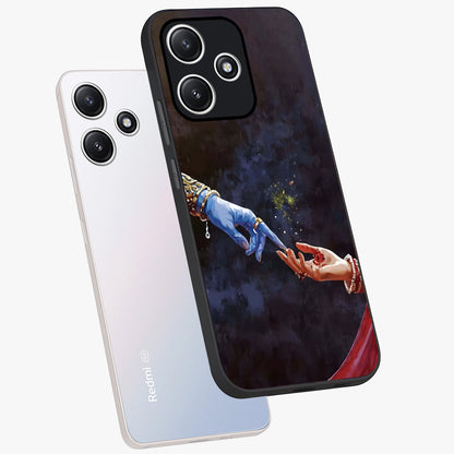 Divine Touch Eternal Glass Case displayed in angled mockup highlighting elegant divine inspired design with calm aesthetic style.