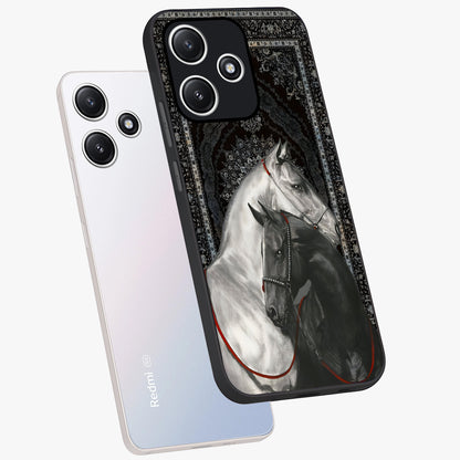 Majestic Ride Legacy Glass Case displayed in angled mockup highlighting sleek vehicle design with bold racing aesthetic.