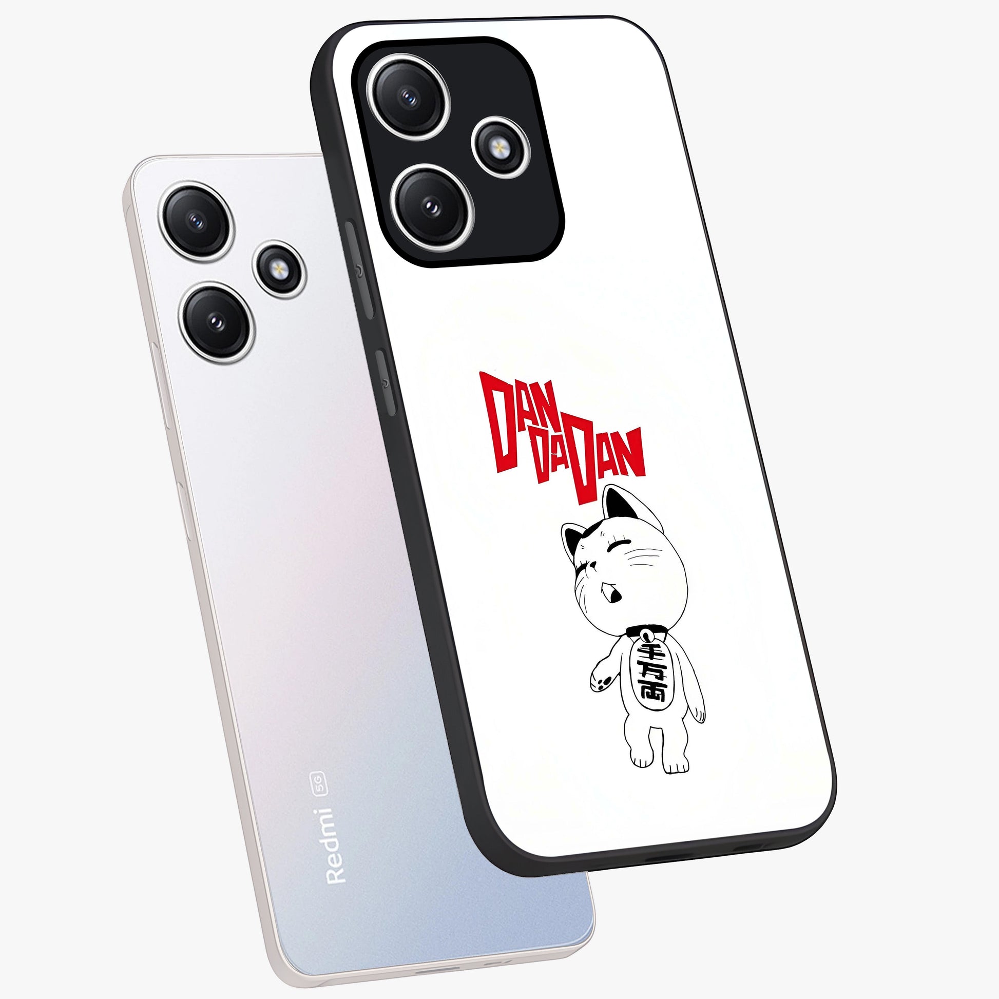 Playful Spirit Charm Glass Case displayed in angled mockup highlighting lively decorative design with playful aesthetic style.