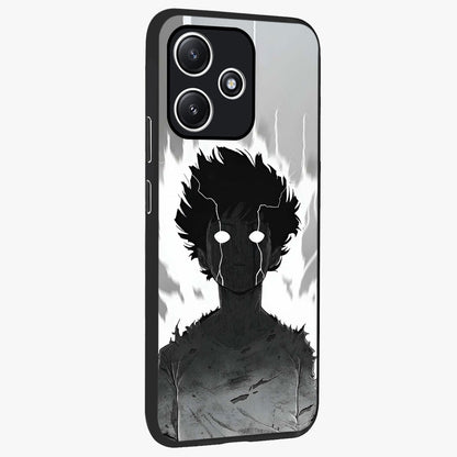 Awakened Inner Rage Glass Case upright view showcasing dramatic artwork with strong expressive aesthetic.