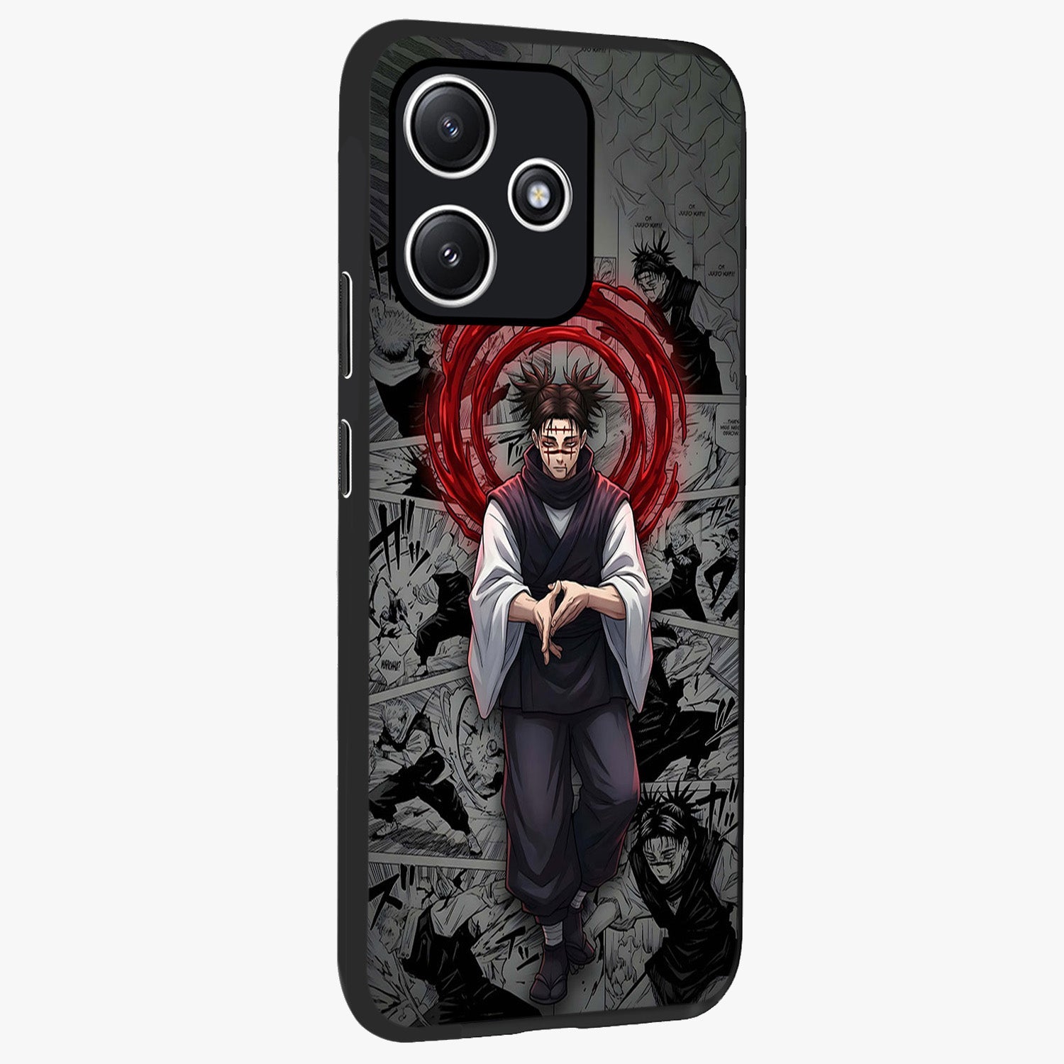 Cursed Ritual Ascension Glass Case upright view showcasing powerful ascension artwork with dark fantasy theme.