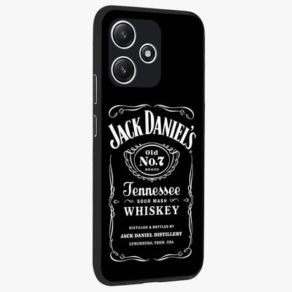 Vintage Whiskey Heritage Glass Case upright view showcasing stylish vintage whiskey artwork with timeless bar culture theme.