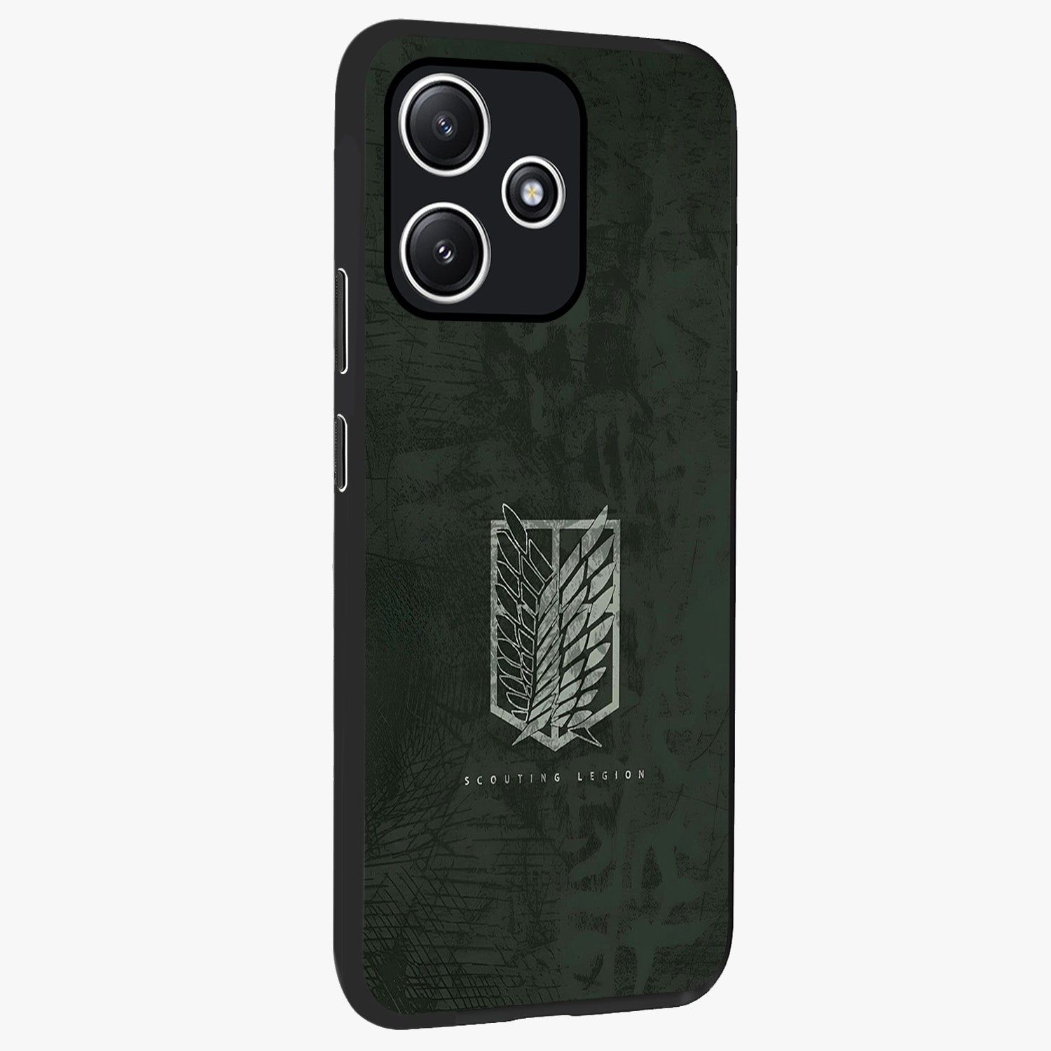 Wings Of Freedom Glass Case upright view showcasing powerful wings artwork with freedom themed design.