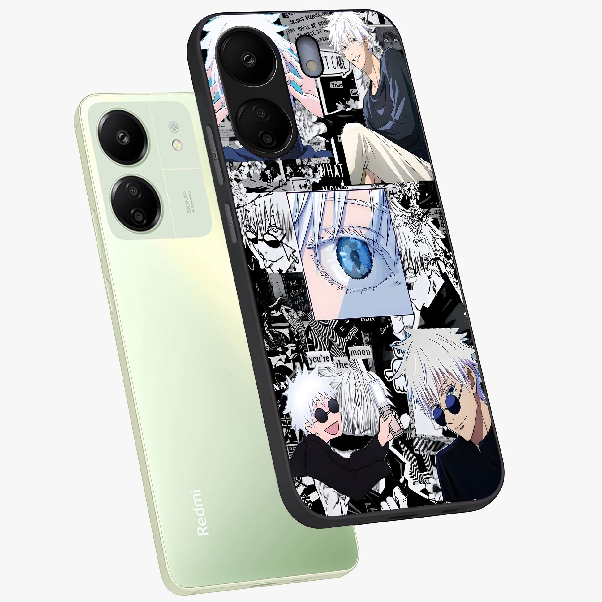 Infinity Sorcerer Chaos Glass Case displayed in angled mockup highlighting powerful magical design with fantasy aesthetic style.