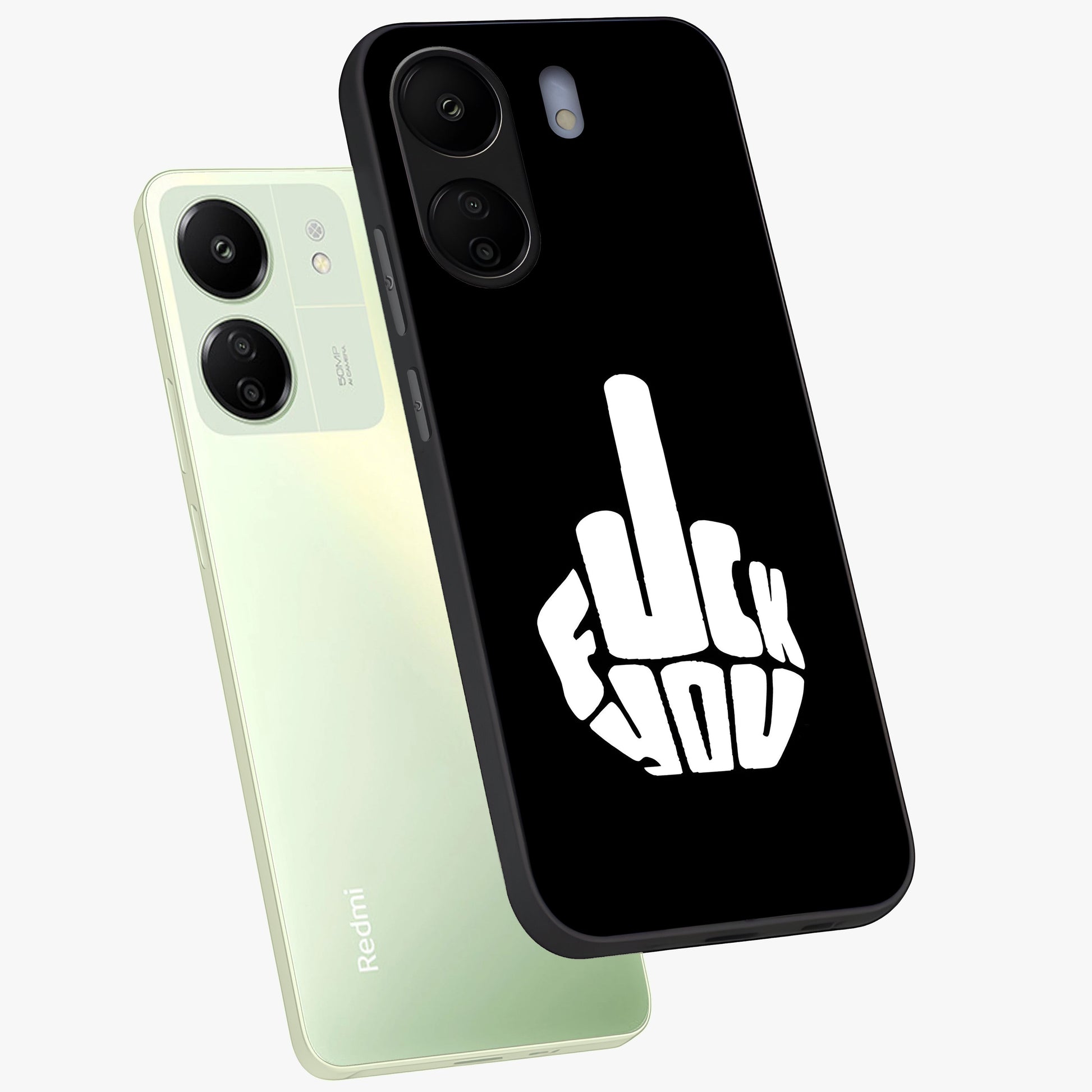 Rebel Mode On Glass Case displayed in angled mockup highlighting edgy text design with modern street aesthetic.