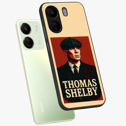 Vintage Mafia Authority Glass Case displayed in angled mockup highlighting powerful retro design with classic gangster aesthetic.