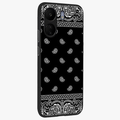 Retro Rebel Threads Glass Case upright view showcasing stylish vintage artwork with bold retro theme.