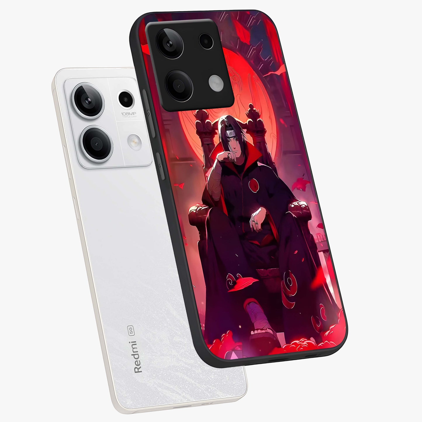 Blood Moon Sovereign Glass Case displayed in angled mockup highlighting dark celestial moon design and dramatic theme.
