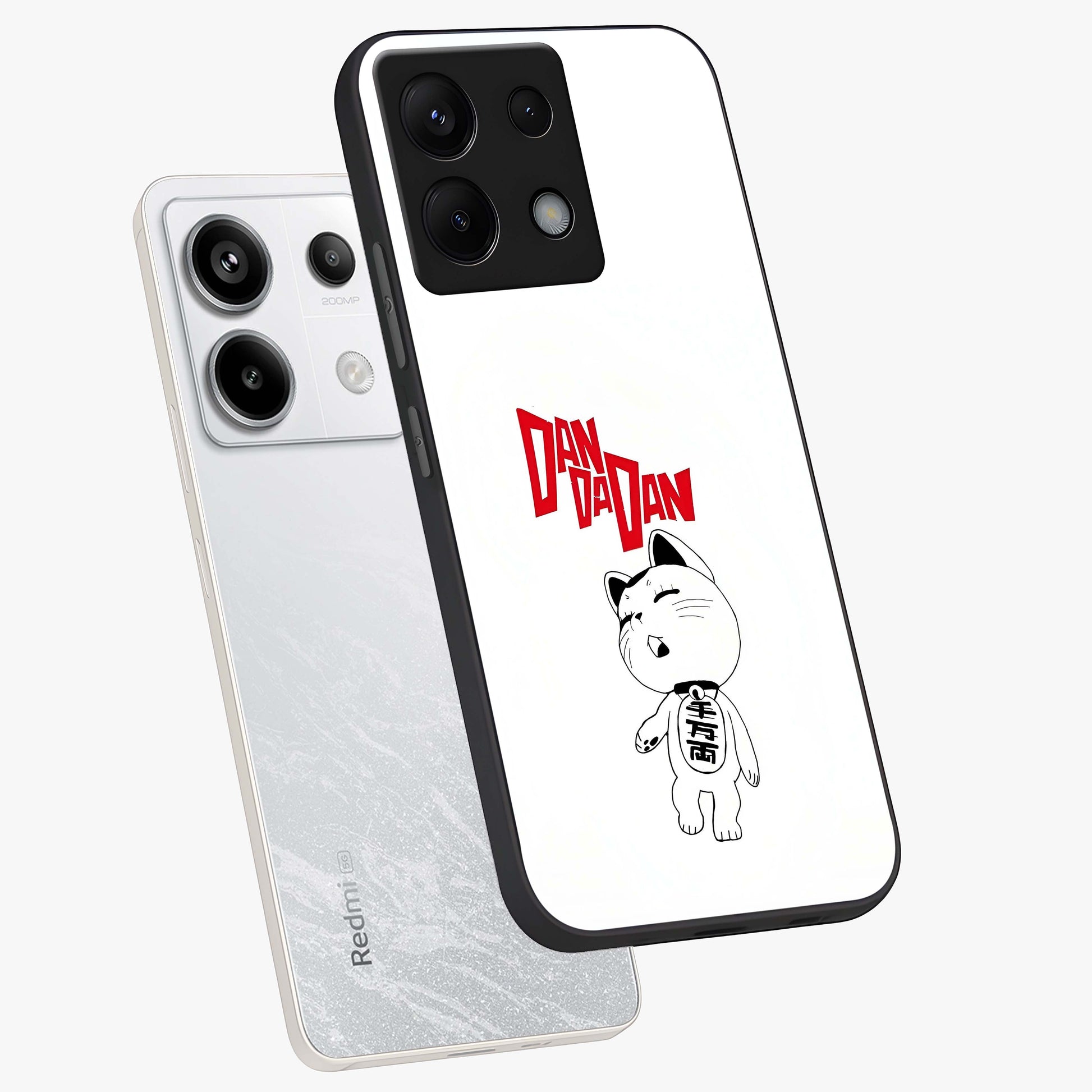 Playful Spirit Charm Glass Case displayed in angled mockup highlighting lively decorative design with playful aesthetic style.