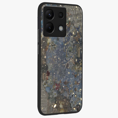 Aesthetic Astrolophia Glass Case upright view showcasing soft aesthetic theme with stylish modern look.