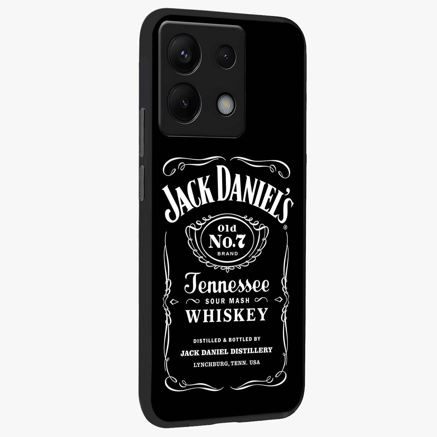 Vintage Whiskey Heritage Glass Case upright view showcasing stylish vintage whiskey artwork with timeless bar culture theme.