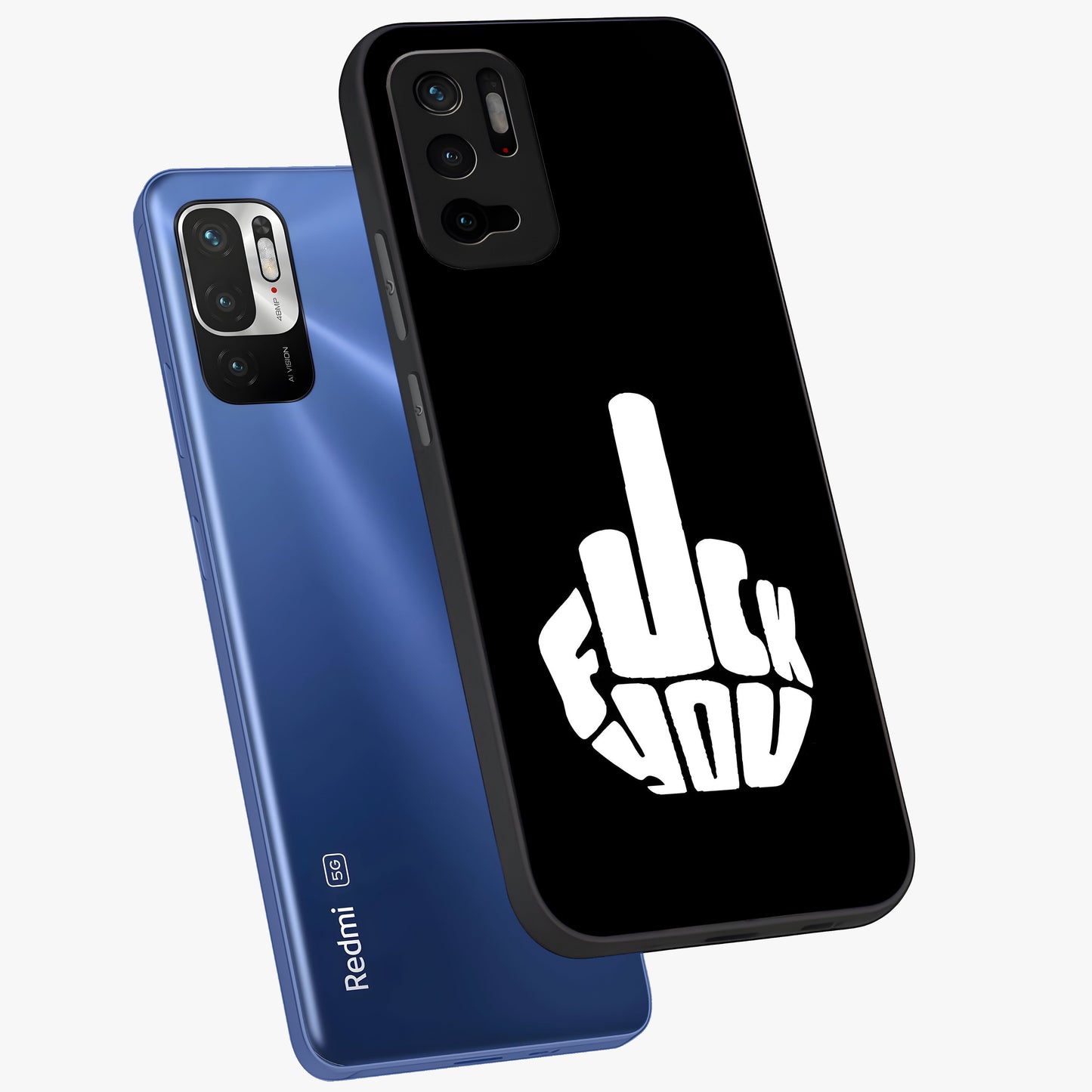 Rebel Mode On Glass Case displayed in angled mockup highlighting edgy text design with modern street aesthetic.