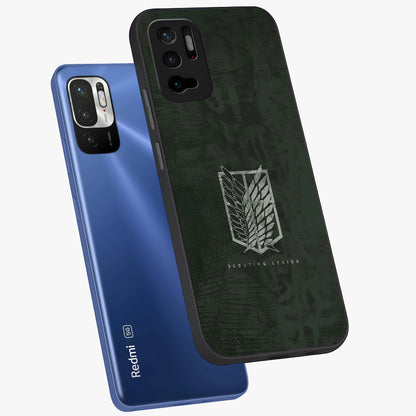 Wings Of Freedom Glass Case displayed in angled mockup highlighting graceful wing design with inspirational aesthetic.