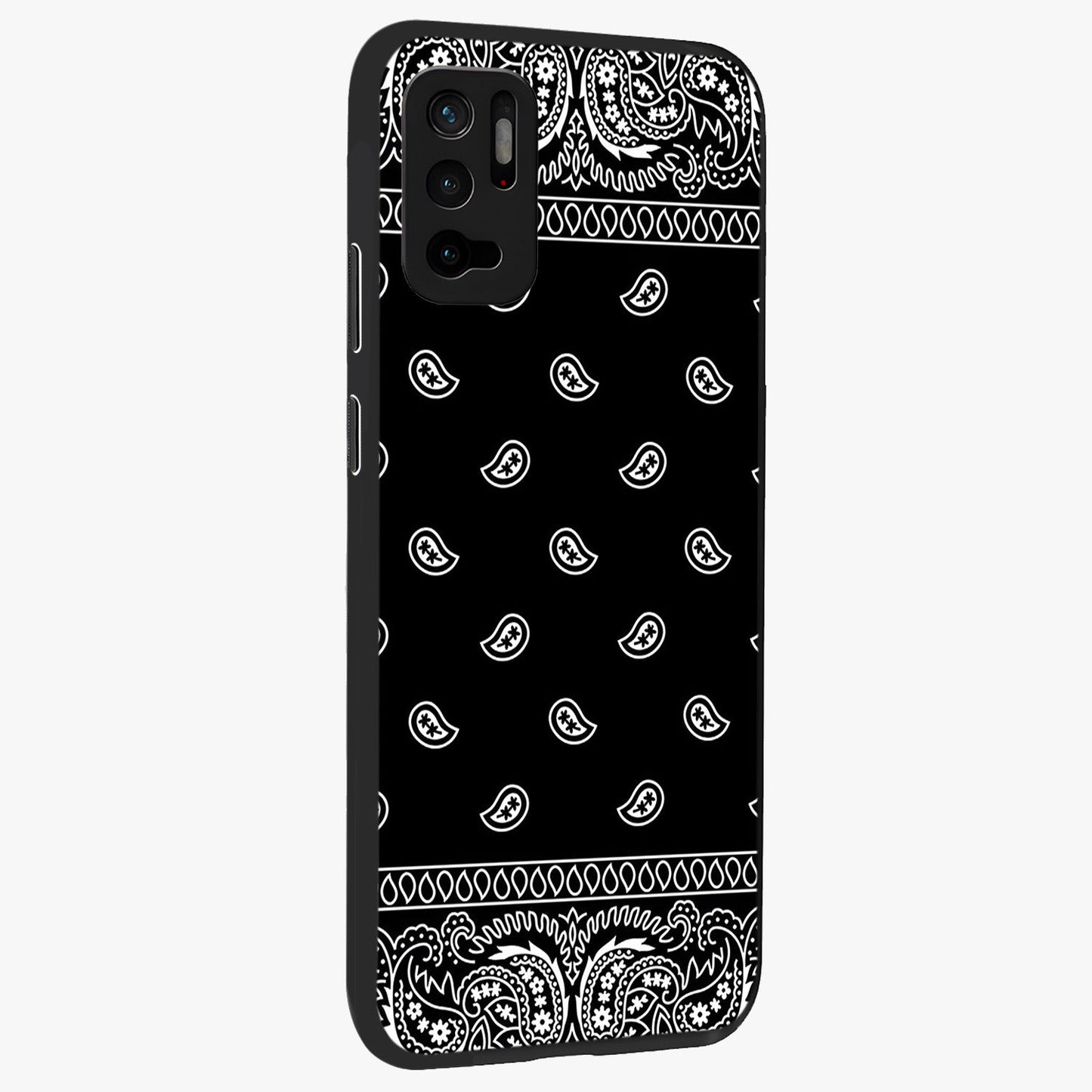 Retro Rebel Threads Glass Case upright view showcasing stylish vintage artwork with bold retro theme.