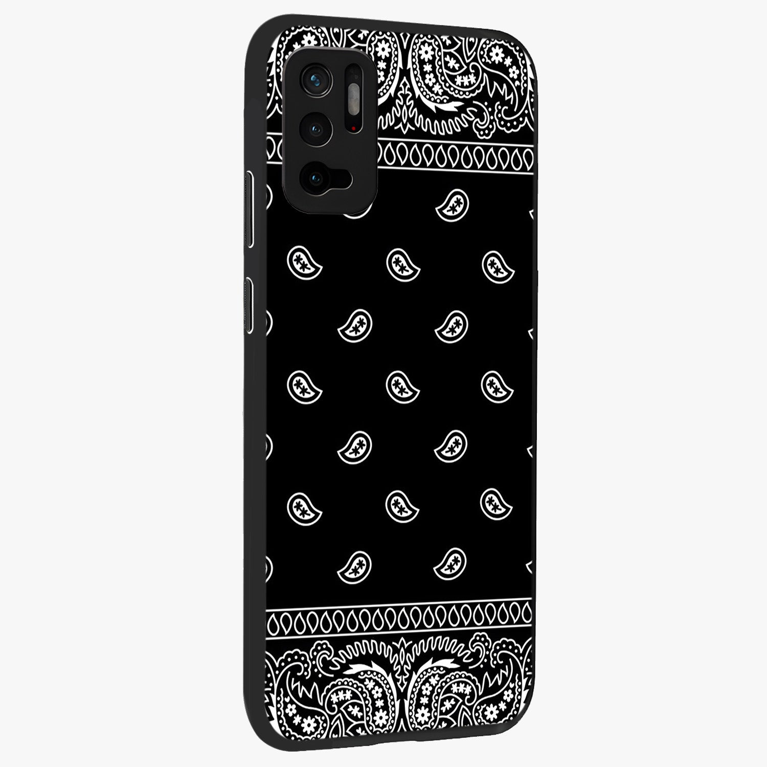 Retro Rebel Threads Glass Case upright view showcasing stylish vintage artwork with bold retro theme.