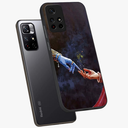 Divine Touch Eternal Glass Case displayed in angled mockup highlighting elegant divine inspired design with calm aesthetic style.