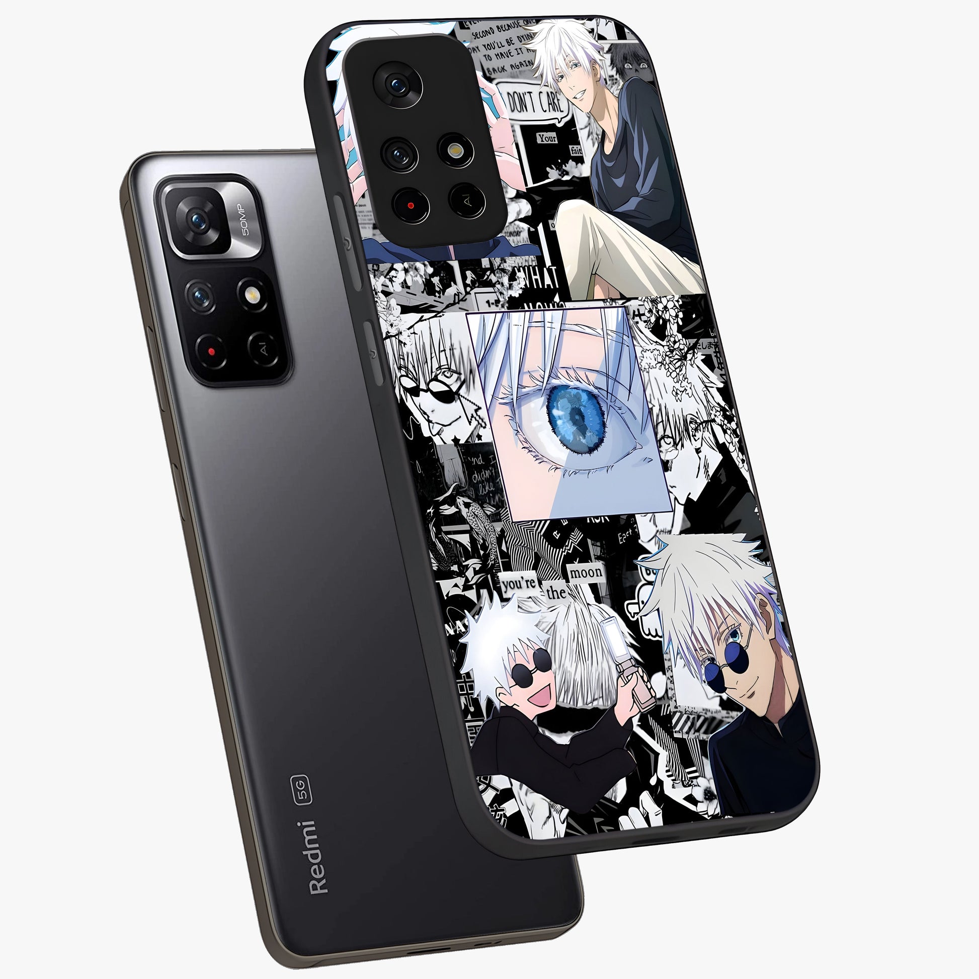 Infinity Sorcerer Chaos Glass Case displayed in angled mockup highlighting powerful magical design with fantasy aesthetic style.