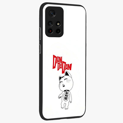Playful Spirit Charm Glass Case upright view showcasing vibrant charm artwork with fun artistic theme.