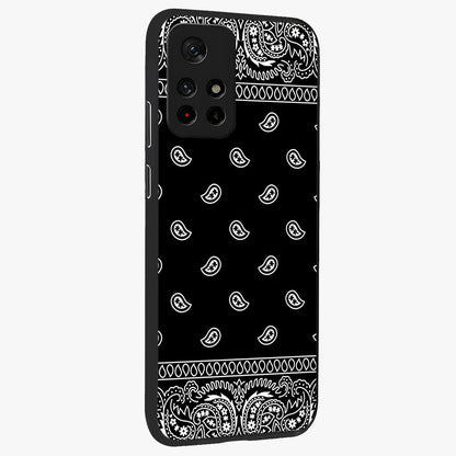 Retro Rebel Threads Glass Case upright view showcasing stylish vintage artwork with bold retro theme.